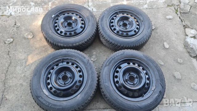Зимни гуми и джанти 185/65/15, снимка 6 - Гуми и джанти - 52110019