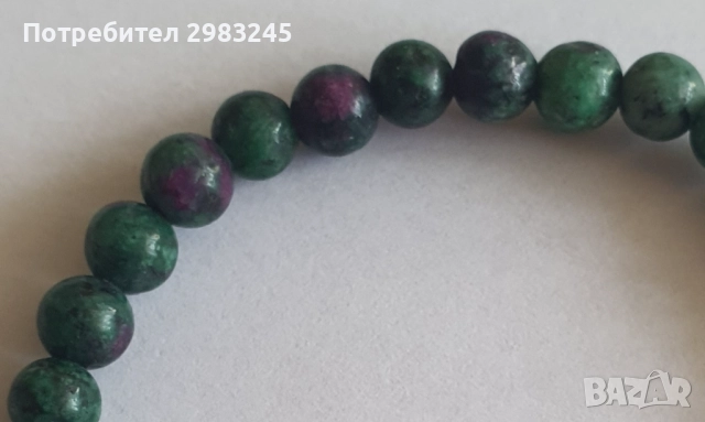 Дамска зелена гривна , снимка 2 - Гривни - 51661979