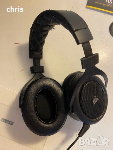 слушалки Corsair H S 70 wireless gaming слушалки, снимка 6 - Слушалки за компютър - 53472532