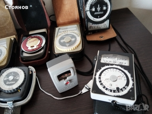 Светломери Gossen Sixon, PORST, hana, POLAROID, ЛЕНИНГРАД, СВЕРДЛОВСК,, снимка 2 - Чанти, стативи, аксесоари - 45172364
