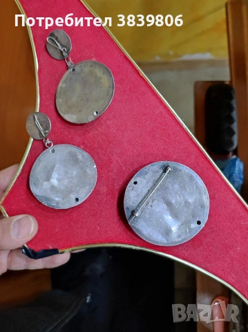 брошки от сребро, снимка 2 - Антикварни и старинни предмети - 53534739