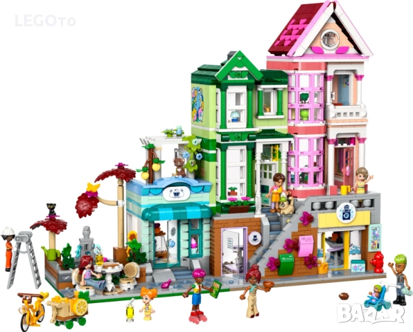 НОВО ЛЕГО 42670 Френдс-Апартаменти и магазини в Хартлейк Сити LEGO 42670 Heartlake City Apartments a, снимка 2 - Конструктори - 52553109