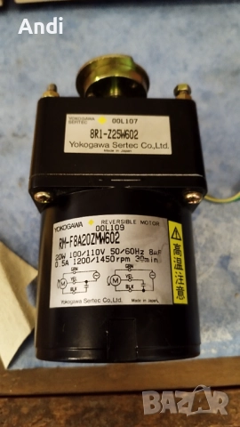 Yokogawa RM-F8A20ZMW602 Реверсивeн ел. двигател и редукция 8R1-Z25W602