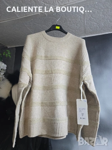 Дамски пуловер, снимка 2 - Блузи с дълъг ръкав и пуловери - 53140968