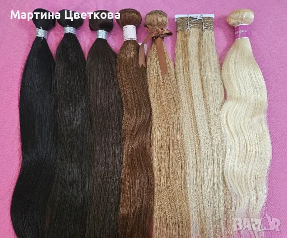 Естествена коса на цяла треса , снимка 1