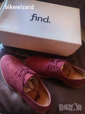 Find мъжки обувки велур 42 номер НОВИ, снимка 1