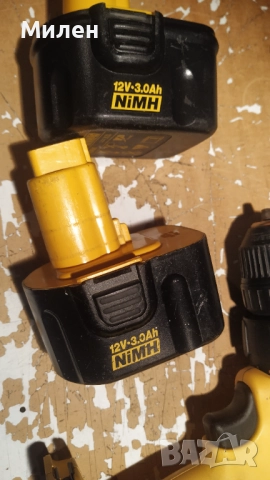 Батериен винтоверт DeWalt със зарядно и 2 батерии , снимка 5 - Винтоверти - 52405593