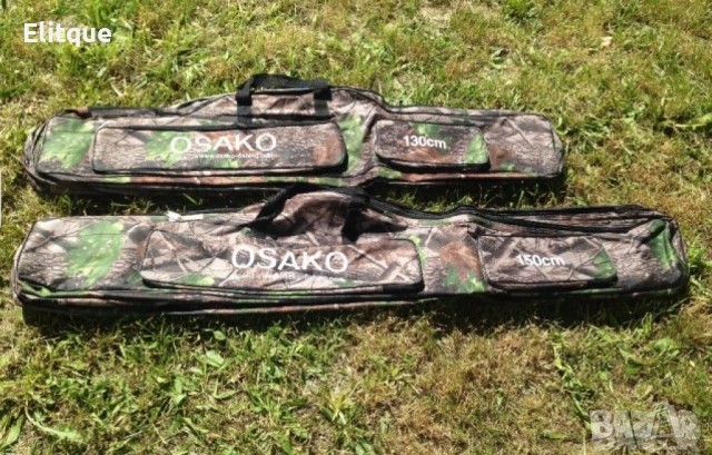 Калъф за въдици с три отделения Osako, снимка 3 - Такъми - 52862680