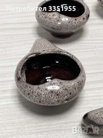 Чаши за Ракия Троянска Керамика, снимка 2 - Декорация за дома - 50355989