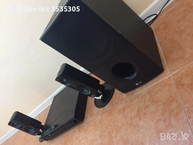 LG HT44S 2.1 CH DVD Audio Home Cinema System HDMI USB 440W – New Boxed, снимка 5 - Аудиосистеми - 51838843