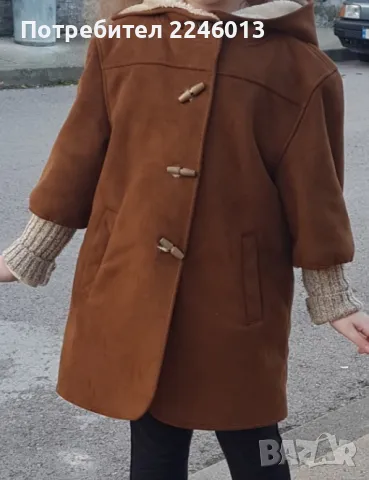 Детско палтенце за 7-8 год., снимка 6 - Детски якета и елеци - 49336867