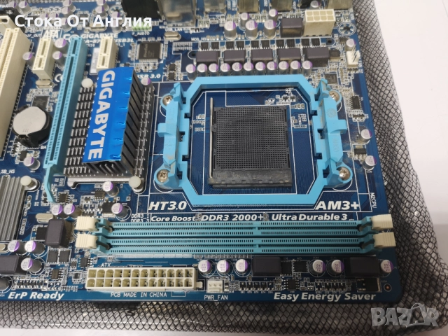 Дънна платка - GUGABYTE GA-870A0USB3L, снимка 4 - Дънни платки - 52144656