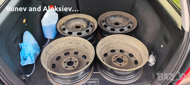 Оригинални стоманени джанти за Голф, Бора, Октавия, Леон, Толедо и др, снимка 4 - Гуми и джанти - 53055010