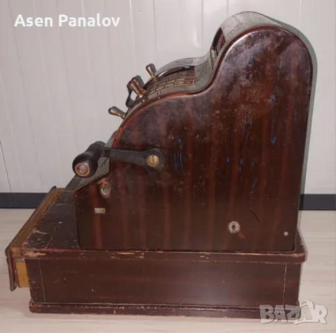 Ретро Касов апарат Nacional, снимка 5 - Антикварни и старинни предмети - 50426920