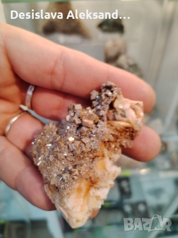 Барит с ванадинит от Мароко, много изгодно , снимка 3 - Колекции - 51542403