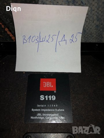 JBL S-119, снимка 11 - Тонколони - 43188341