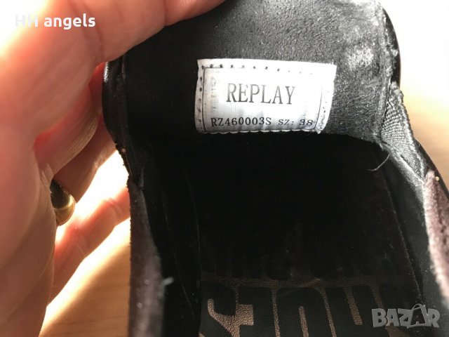 Replay, снимка 4 - Дамски ежедневни обувки - 25377019