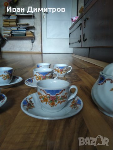 Стар сервиз за кафе, снимка 4 - Антикварни и старинни предмети - 36898738