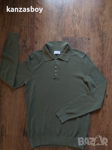 artu napoli mens green polo shirt - страхотна мъжка блуза С, снимка 4 - Блузи - 44005170