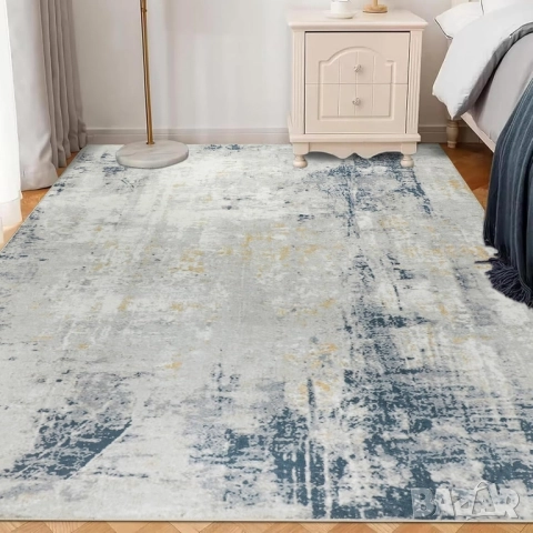 160х230см Модерен Килим с къс косъм, перящ се в пералня, Famibay, снимка 8 - Килими - 52466454