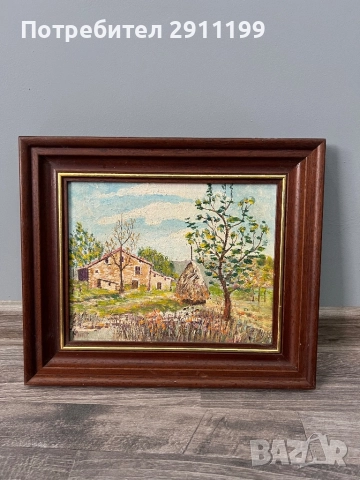 Картина с маслени бои, комплект от четири, снимка 2 - Картини - 51730448