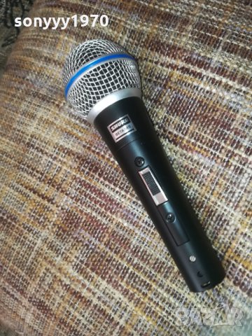 shure beta sm58s 0204211639, снимка 9 - Микрофони - 32399357
