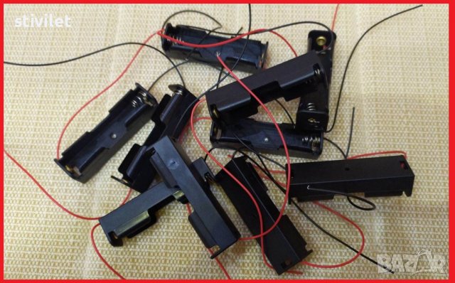 Контролер Литиева батерия Модул зареждане Платка за 5V 1A 18650 TP4056 micro USB +Кутия за  батерии , снимка 12 - Друга електроника - 39460955