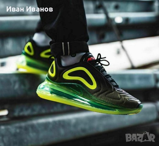 оригинални маратонки  Nike AIR MAX 720  / VOLT  номер 40,5-41, снимка 8 - Маратонки - 37432956