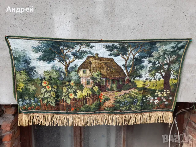 Старинен ковьор,покривка за стена #275, снимка 2 - Антикварни и старинни предмети - 47728162