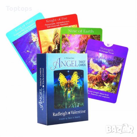 78 таро карти със значения върху тях: Angel Wisdom Tarot & Fairy Tarot & Archangel Power Tarot, снимка 7 - Други игри - 33780029