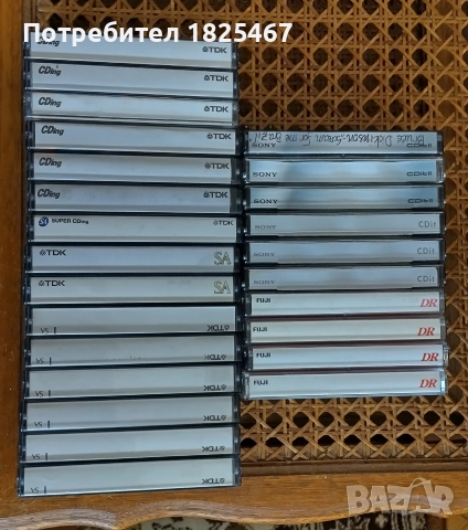 Лот 25 аудио касети хром TDK SONY FUJI, снимка 2 - Аудио касети - 52925189