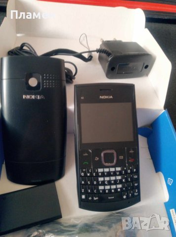 Телефон Nokia X2-01 QWERTY-клавиатура, microSD, Bluetooth. Камера0.3MP черен, снимка 11 - Nokia - 43702517