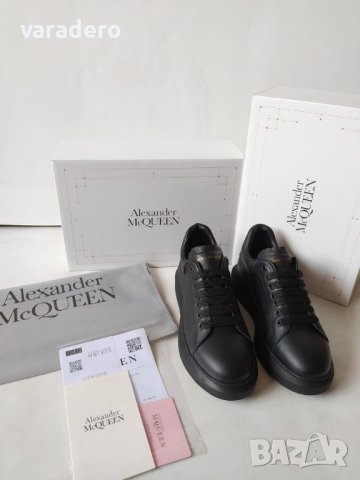 Мъжки маратонки 40-45 Естествена кожа Alexander Mcqueen , снимка 4 - Маратонки - 43535378
