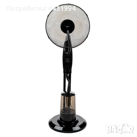 Вентилатор с водна мъгла 16'' Muhler MF-1609RC, 75W, LED, дист. упр-е, снимка 1