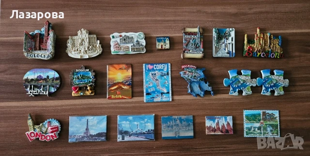 Колекция от 51 бр магнитчета