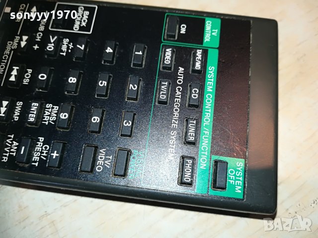 sony rm-u252 audio remote control-внос германия 1106212036, снимка 7 - Ресийвъри, усилватели, смесителни пултове - 33186720