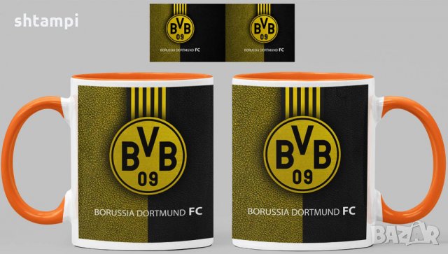 Чаша Борусия Дортмунд Borussia Dortmund Керамична, снимка 2 - Фен артикули - 34783834