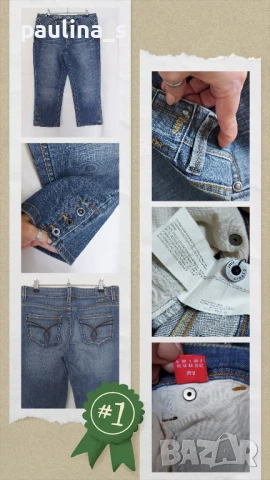 Четири различни броя / Маркови дънкови бермуди , снимка 3 - Къси панталони и бермуди - 51005505