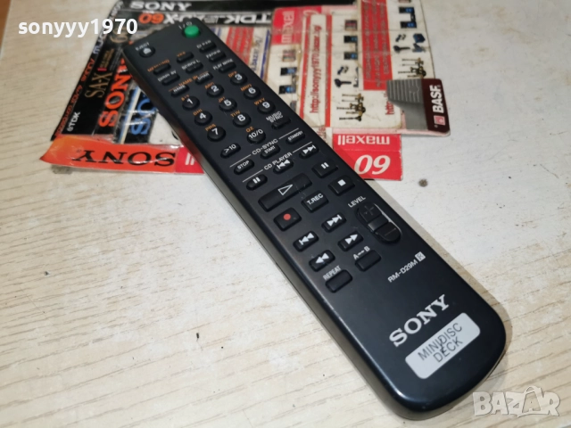 SONY RM-D29M MINIDISC DECK REMOTE-SWISS 1512251839, снимка 7 - Ресийвъри, усилватели, смесителни пултове - 52804832