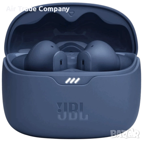 Безжични слушалки JBL Tune Beam, Bluetooth, сини