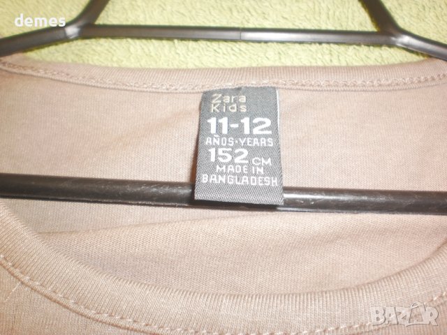 Туника ZARA за момиче, размер 152, нова, снимка 5 - Детски Блузи и туники - 37412576