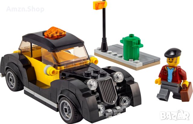 Lego Vintage Taxi 40532 + 30503 Exclusive Building Set Винтидж такси Лего, снимка 2 - Колекции - 43854451