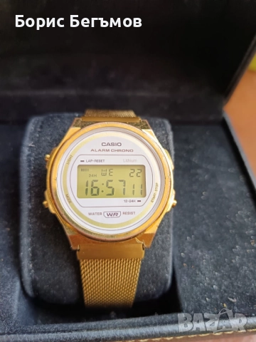 Часовник Касио/Casio Vintage A171WEMG-9AEF, снимка 2 - Други - 52144825