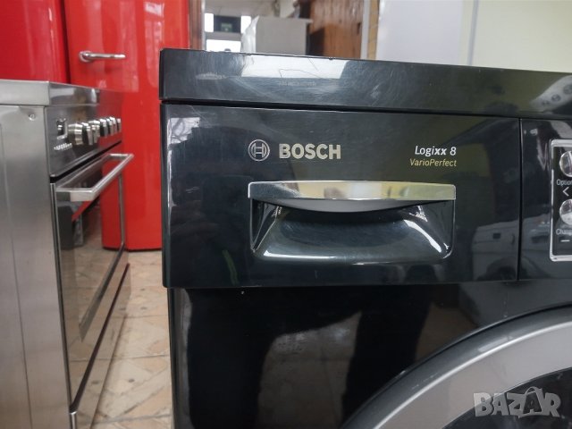 Черна пералня Бош Bosch Logixx8 A+++  8кг   2 години гаранция!, снимка 7 - Перални - 43738816