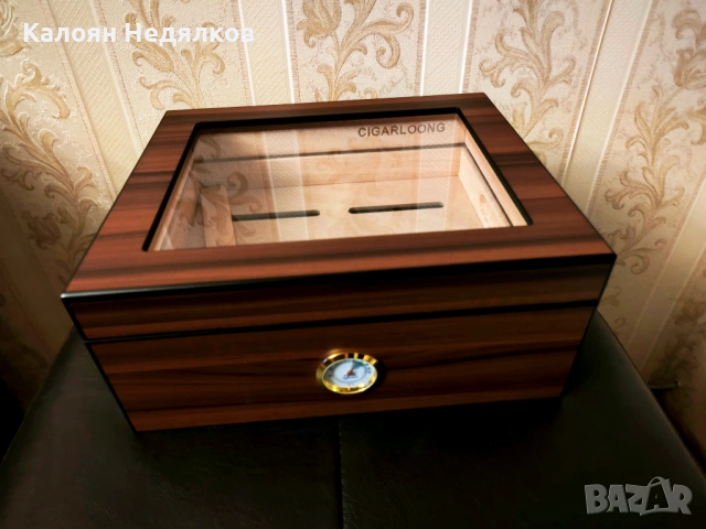 Кутия - хумидор за пури