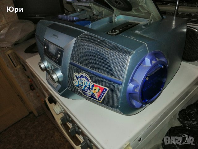 Продавам CD radio касетофон Samsung rcd-m30, снимка 2 - Аудиосистеми - 32465937