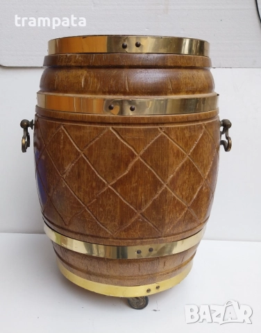 НАЙ ДОБРАТА ОФЕРТА Стар  дървен бар ,маса , сервизна количка 50те / 60те години. , снимка 10 - Антикварни и старинни предмети - 52807482