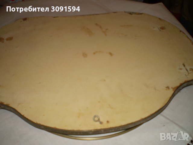 Голям поднос 1950 г., сцени от Гоя  поднос с дръжки, поднос за закуска, снимка 9 - Антикварни и старинни предмети - 42969287