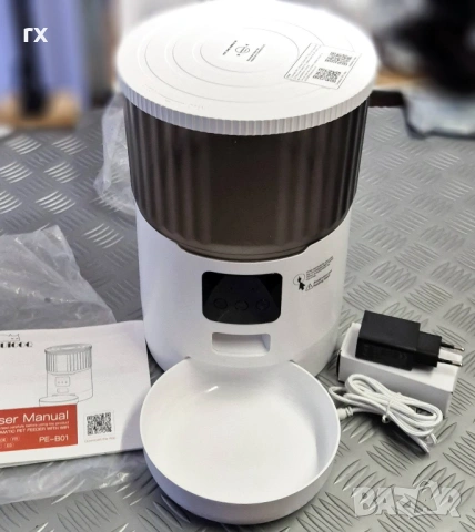 Смарт хранилка коте куче Wifi 4 литра, снимка 4 - За кучета - 50296133