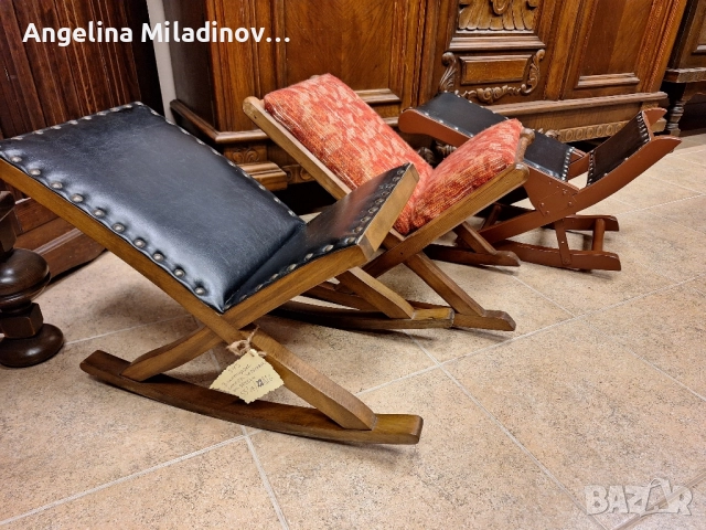 Винтидж столчета  за обуване на обувки 